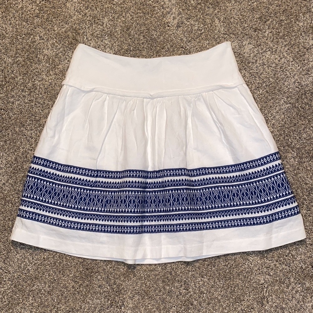 Madewell Skyline Embroidered Skirt